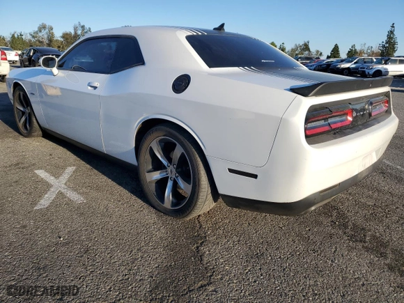 2018 Dodge Challenger R/T with VIN 2C3CDZBT8JH305633, listed as a Copart auction lot 88558595 with 41,099 mi miles and Salvage Title. Bid and sale history available at carsss.com. Image 2.