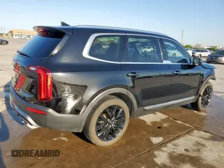 2022 Kia Telluride SX with VIN 5XYP54HC2NG292029, listed as a Copart auction lot 52113985 with 66,248 mi miles and Salvage title. Bid and sale history available at DreamBid. Image 3.