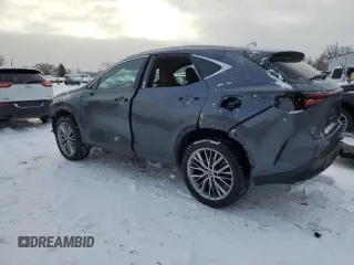 2023 Lexus NX with VIN 2T2GKCEZ0PC010167, listed as a Copart auction lot 87414864 with 19,752 mi miles and Salvage Title. Bid and sale history available at carsss.com. Image 2.