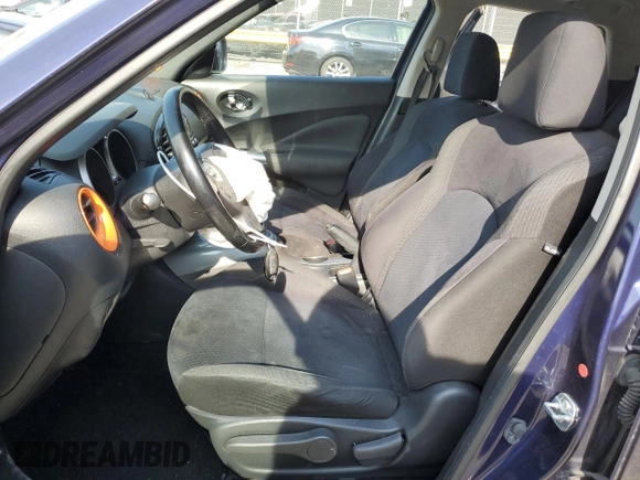 2015 Nissan Juke SV with VIN JN8AF5MV7FT550541, listed as a Copart auction lot 47573835 with 89,667 mi miles and Salvage Title. Bid and sale history available at DreamBid. Image 7.