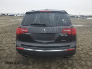 2013 Acura MDX Advance with VIN 2HNYD2H86DH511768, listed as a Copart auction lot 41433505 with 111,537 mi miles and Salvage Title. Bid and sale history available at DreamBid. Image 6.