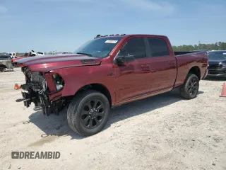 2024 Ram 2500 Big Horn z VIN 3C6UR5DL5RG357067, wystawiony jako Copart lot #57088775 z przebiegiem 2 276 mil mil oraz Szkoda całkowita • Salvage title. Historia ofert i sprzedaży dostępna na DreamBid. Obrazek 1.