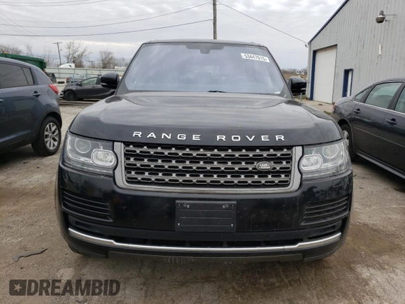 2016 Land Rover Range Rover with VIN SALGR2KF9GA265806, listed as a Copart auction lot 53447015 with 74,393 mi miles and Clean Title. Bid and sale history available at DreamBid. Image 5.