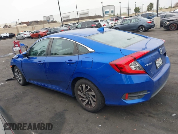 2017 Honda Civic Sedan EX with VIN 2HGFC2F72HH535812, listed as a IAAI auction lot 41894793 with 124,594 mi miles. Bid and sale history available at carsss.com. Image 15.