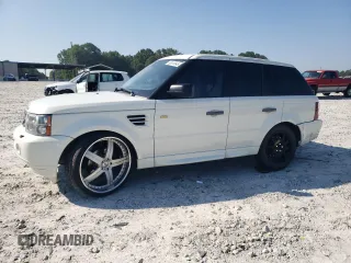 2007 Land Rover Range Rover Sport HSE with VIN SALSK25477A114424, listed as a Copart auction lot 63416645 with 155,020 mi miles and Salvage title. Bid and sale history available at DreamBid. Image 1.