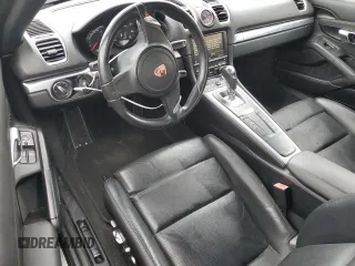 2015 Porsche Cayman with VIN WP0AA2A89FK163969, listed as a Copart auction lot 52825275 with 118,675 mi miles and Salvage Title. Bid and sale history available at DreamBid. Image 8.
