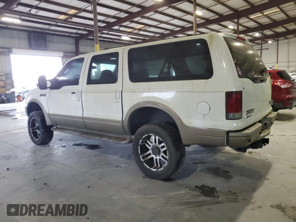 2003 Ford Excursion Eddie Bauer with VIN 1FMSU45P23EC07826, listed as a Copart auction lot 83909884 with 261,656 mi miles and Clean title. Bid and sale history available at DreamBid. Image 2.