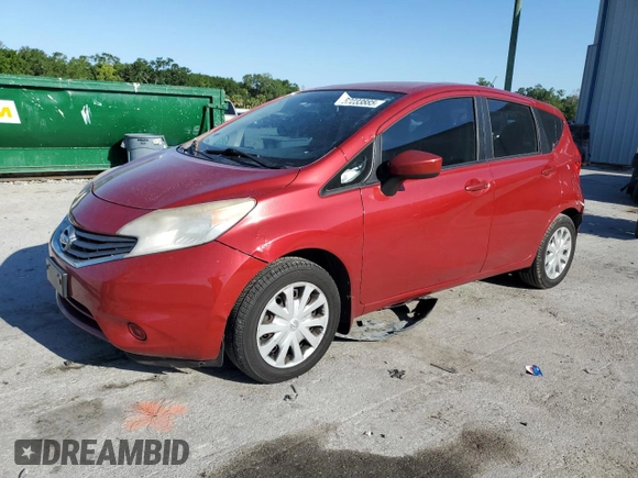 2015 Nissan Note SV with VIN 3N1CE2CP9FL356612, listed as a Copart auction lot 52233885 with 115,095 mi miles and Salvage Title. Bid and sale history available at DreamBid. Image 1.