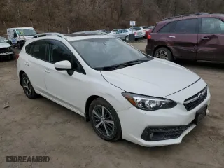 2022 Subaru Impreza Premium with VIN 4S3GTAD60N3725257, listed as a Copart auction lot 47446875 with 106,902 mi miles and Salvage Title. Bid and sale history available at carsss.com. Image 4.