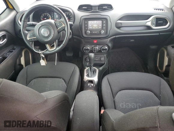 2017 Jeep Renegade Latitude with VIN ZACCJBBB9HPF02614, listed as a Copart auction lot 51486155 with 81,657 mi miles and Salvage Title. Bid and sale history available at carsss.com. Image 8.