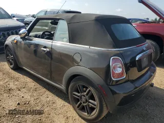 2011 MINI Convertible with VIN WMWZN3C57BT133547, listed as a Copart auction lot 64819375 with Not provided miles and Clean title. Bid and sale history available at DreamBid. Image 2.
