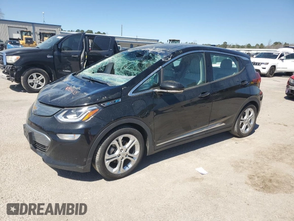 2017 Chevrolet Bolt EV LT z VIN 1G1FW6S08H4165154, wystawiony jako Copart lot #47934435 z przebiegiem 76 692 mil mil oraz Szkody całkowita. Historia ofert i sprzedaży dostępna na DreamBid. Obrazek 1.