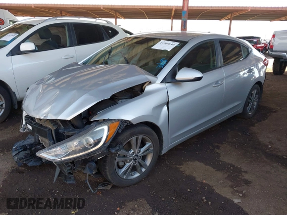 2018 Hyundai Elantra SEL with VIN 5NPD84LF4JH253716, listed as a IAAI auction lot 41906840 with 136,004 mi miles and . Bid and sale history available at DreamBid. Image 17.