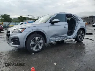 2023 Audi Q5 Premium Plus with VIN WA1BBAFY6P2041523, listed as a Copart auction lot 61055955 with 40,357 mi miles and Salvage title. Bid and sale history available at DreamBid. Image 1.