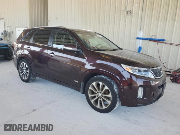 2014 Kia Sorento SX with VIN 5XYKWDA72EG491084, listed as a Copart auction lot 57235995 with 143,604 mi miles and Clean title. Bid and sale history available at DreamBid. Image 4.