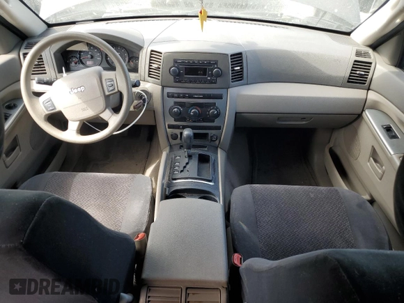 2005 Jeep Grand Cherokee Laredo с VIN 1J4GR48K25C661336, выставлен на аукционе Copart как лот 60630955 с пробегом 54 632 миль миль и Списание • Salvage title. История ставок и продаж доступна на DreamBid. Изображение 8.