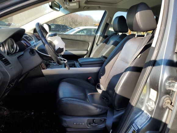 2013 Mazda CX-9 Grand Touring with VIN JM3TB3DV7D0400567, listed as a Copart auction lot 50705585 with 82,071 mi miles and Salvage Title. Bid and sale history available at carsss.com. Image 7.
