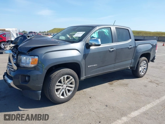 2016 GMC Canyon 4WD SLT with VIN 1GTP6DE15G1323650, listed as a IAAI auction lot 42097101 with 240,662 mi miles. Bid and sale history available at carsss.com. Image 17.