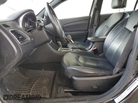 2012 Chrysler 200 Limited with VIN 1C3CCBCB5CN304885, listed as a Copart auction lot 51879335 with 124,575 mi miles and Salvage Title. Bid and sale history available at carsss.com. Image 7.