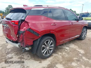 2018 GMC Terrain Denali with VIN 3GKALSEX1JL281439, listed as a IAAI auction lot 42193402 with 97,563 mi miles and . Bid and sale history available at DreamBid. Image 4.