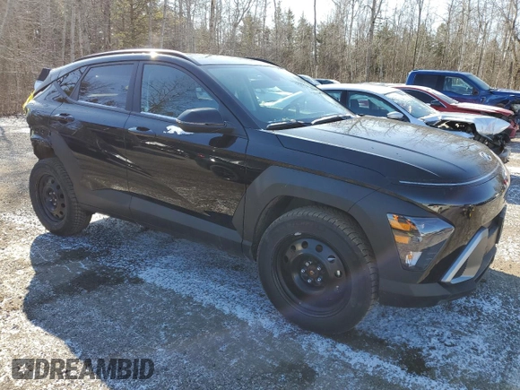 2024 Hyundai Kona SEL with VIN KM8HBCAB3RU140866, listed as a Copart auction lot 50892705 with 8,100 mi miles and Salvage title. Bid and sale history available at DreamBid. Image 4.