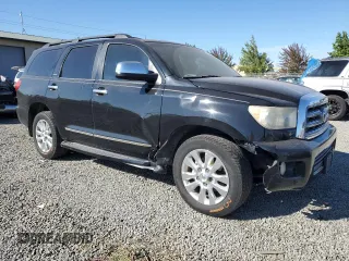 2008 Toyota Sequoia Platinum with VIN 5TDZY67A48S011450, listed as a Copart auction lot 70909604 with 238,985 mi miles and Salvage Title. Bid and sale history available at carsss.com. Image 4.