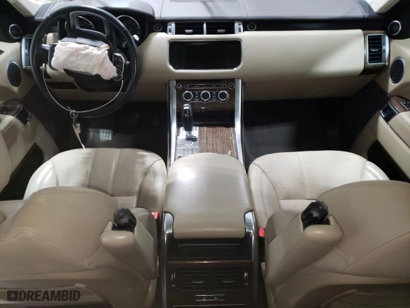 2016 Land Rover Range Rover Sport V6 HSE with VIN SALWR2VF5GA650884, listed as a Copart auction lot 46139275 with NaN miles and Salvage Title. Bid and sale history available at carsss.com. Image 8.