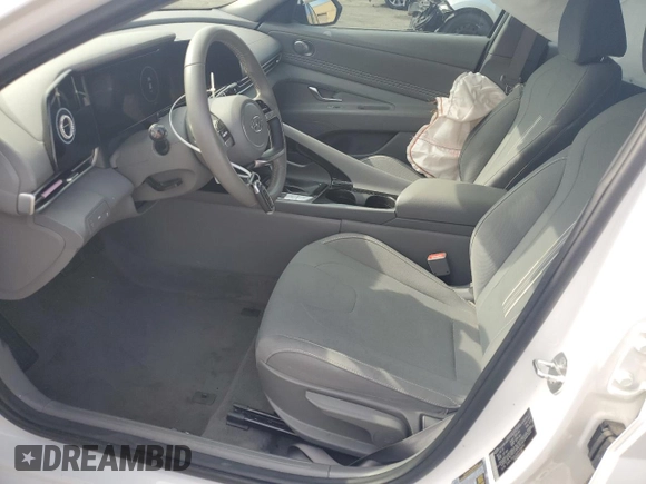 2023 Hyundai Elantra SEL with VIN 5NPLS4AG6PH116052, listed as a Copart auction lot 54130105 with 15,841 mi miles and Salvage title. Bid and sale history available at DreamBid. Image 7.