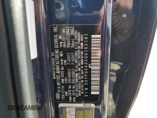 2016 Kia Sorento LX with VIN 5XYPG4A3XGG165181, listed as a Copart auction lot 52191195 with 115,573 mi miles and Clean Title. Bid and sale history available at DreamBid. Image 13.