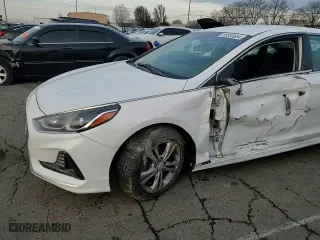 2018 Hyundai Sonata SEL with VIN 5NPE34AFXJH660302, listed as a Copart auction lot 85053654 with 67,268 mi miles and Salvage Title. Bid and sale history available at carsss.com. Image 10.
