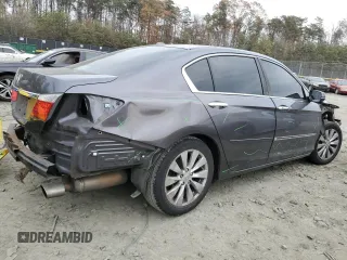 2014 Honda Accord EX-L with VIN 1HGCR2F84EA047496, listed as a Copart auction lot 81671664 with 167,506 mi miles and Salvage Title. Bid and sale history available at carsss.com. Image 3.