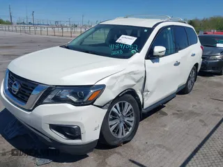 2018 Nissan Pathfinder SL with VIN 5N1DR2MN5JC610240, listed as a IAAI auction lot 41841057 with 100,217 mi miles and . Bid and sale history available at DreamBid. Image 14.