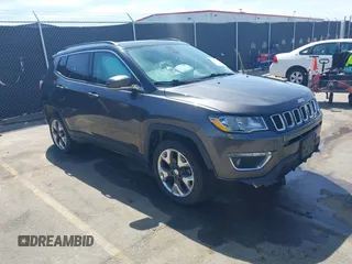 2018 Jeep Compass Limited with VIN 3C4NJDCB4JT436345, listed as a IAAI auction lot 41799163 with 71,778 mi miles and . Bid and sale history available at DreamBid. Image 1.