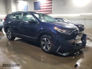 2020 Honda CR-V LX with VIN 5J6RW2H21LL015689, listed as a Copart auction lot 43494605 with 19,082 mi miles and Salvage Title. Bid and sale history available at carsss.com. Image 4.