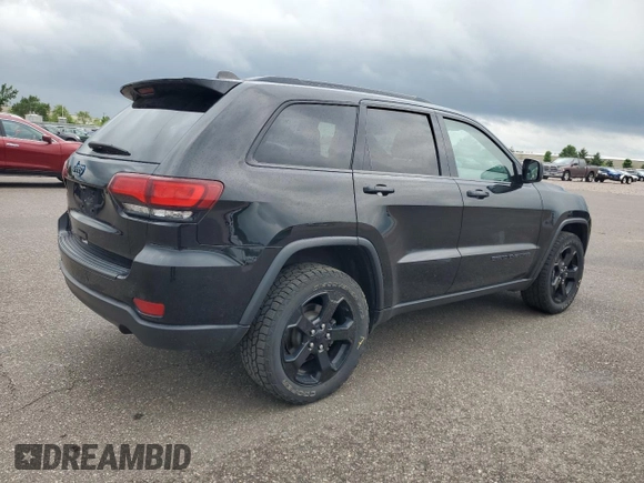 2018 Jeep Grand Cherokee Upland with VIN 1C4RJFAG8JC488309, listed as a Copart auction lot 59884225 with 80,432 mi miles and Salvage title. Bid and sale history available at DreamBid. Image 3.