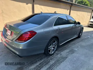 2015 Mercedes-Benz S 550 with VIN WDDUG8FB7FA092737, listed as a Copart auction lot 62470785 with 113,681 mi miles and Clean title. Bid and sale history available at DreamBid. Image 4.