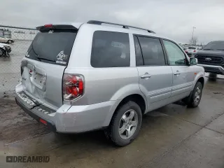2006 Honda Pilot EX-L with RES with VIN 5FNYF28636B026253, listed as a Copart auction lot 46027275 with 357,422 mi miles and Salvage Title. Bid and sale history available at carsss.com. Image 3.