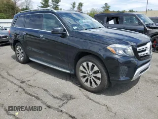 2019 Mercedes-Benz GLS 450 with VIN 4JGDF6EE3KB229380, listed as a Copart auction lot 55335245 with 107,130 mi miles and Salvage title. Bid and sale history available at DreamBid. Image 4.