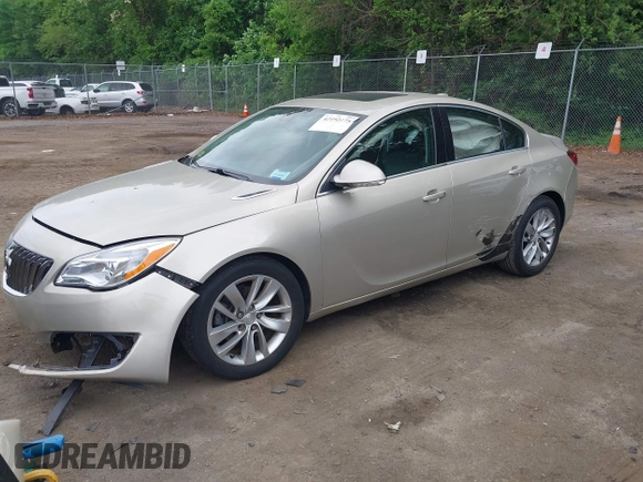 2015 Buick Regal with VIN 2G4GV5EK9F9151369, listed as a IAAI auction lot 42192275 with 88,587 mi miles and . Bid and sale history available at DreamBid. Image 2.