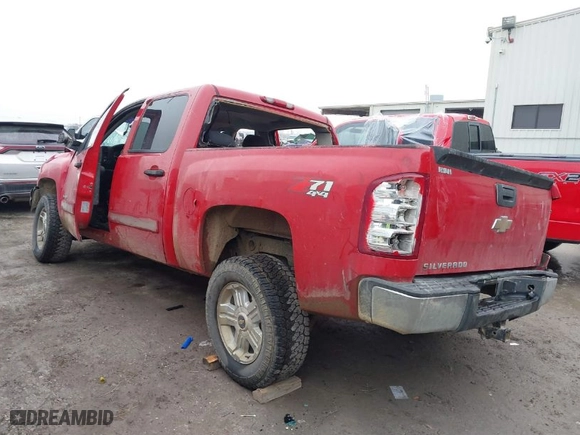 2008 Chevrolet Silverado 1500 LT w/1LT with VIN 2GCEK13J081285146, listed as a IAAI auction lot 41381787 with 1 mi miles. Bid and sale history available at carsss.com. Image 3.