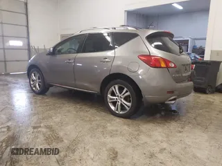 2010 Nissan Murano SL with VIN JN8AZ1MWXAW100429, listed as a IAAI auction lot 41875925 with 147,723 mi miles. Bid and sale history available at carsss.com. Image 3.