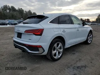 2024 Audi Q5 Sportback S line Premium с VIN WA14AAFY3R2106861, выставлен на аукционе Copart как лот 41789285 с пробегом 1 410 миль миль и Списание • Salvage title. История ставок и продаж доступна на DreamBid. Изображение 3.