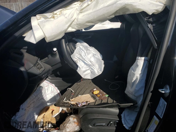 2022 Acura TLX w/A-Spec Package with VIN 19UUB6F50NA002190, listed as a Copart auction lot 50175855 with Not Provided miles and Salvage Title. Bid and sale history available at DreamBid. Image 7.