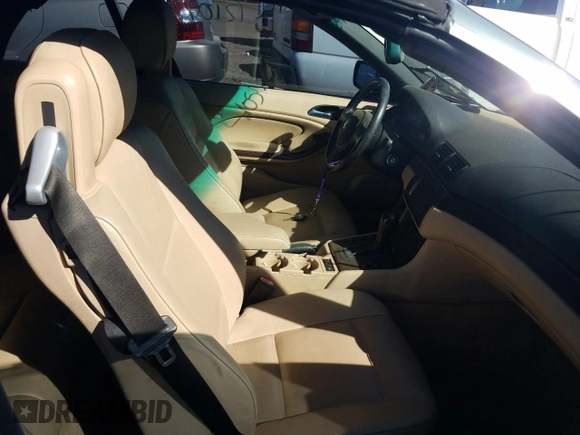 2004 BMW 3 Series 325Ci with VIN WBABW33494PL31502, listed as a Copart auction lot 63704625 with 121,077 mi miles and Clean title. Bid and sale history available at DreamBid. Image 5.