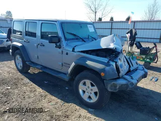 2018 Jeep Wrangler JK Unlimited Sport S with VIN 1C4BJWDG5JL926703, listed as a IAAI auction lot 41382629 with 66,567 mi miles. Bid and sale history available at carsss.com. Image 1.