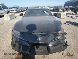 2020 Toyota GR Supra 3.0 with VIN WZ1DB4C03LW031258, listed as a Copart auction lot 63654244 with 0 mi miles and Salvage Title. Bid and sale history available at carsss.com. Image 5.