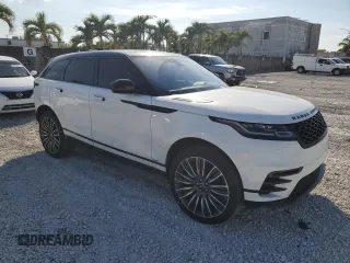 2020 Land Rover Range Rover Velar R-Dynamic S z VIN SALYK2FV5LA283904, wystawiony jako Copart lot #43028355 z przebiegiem 44 026 mil mil oraz Szkoda całkowita • Salvage title. Historia ofert i sprzedaży dostępna na DreamBid. Obrazek 4.
