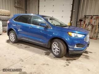 2024 Ford Edge SEL with VIN 2FMPK4J92RBA72404, listed as a Copart auction lot 49424395 with 0 mi miles and Salvage Title. Bid and sale history available at carsss.com. Image 4.