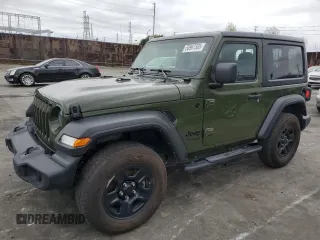 2021 Jeep Wrangler Sport with VIN 1C4GJXAG3MW737454, listed as a Copart auction lot 50967585 with 29,330 mi miles and Salvage Title. Bid and sale history available at DreamBid. Image 1.