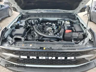 2021 Ford Bronco with VIN 1FMEE5DP0MLB08033, listed as a Copart auction lot 48920565 with 37,577 mi miles and Salvage Title. Bid and sale history available at DreamBid. Image 11.